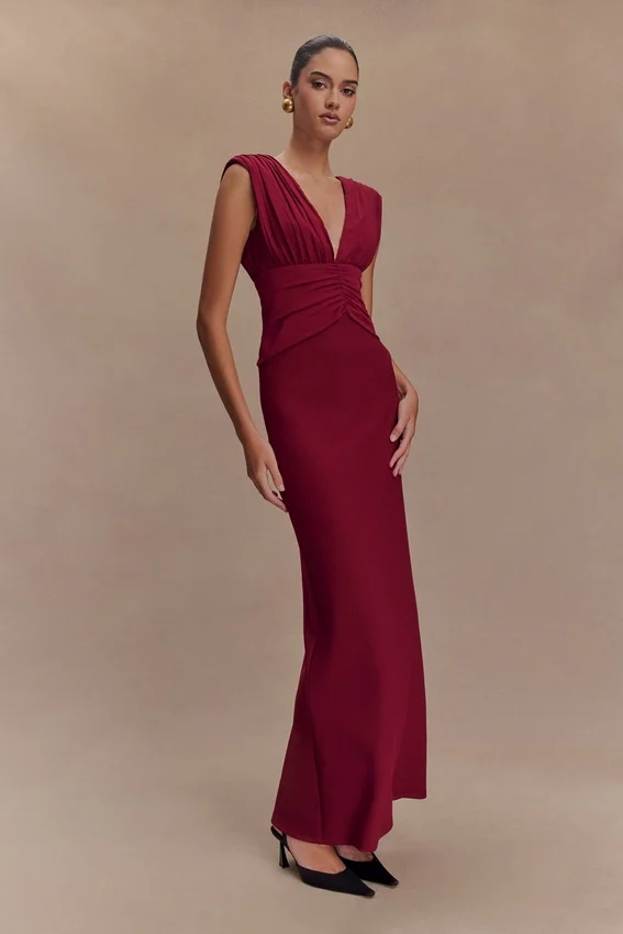 Monique Maxi Dress – Plum Monique Maxi Dress – Plum