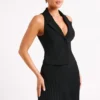 Mura Suiting Vest – Black