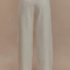 Natalya Knit Wide Leg Pants – Ivory