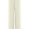 Natalya Knit Wide Leg Pants – Ivory