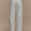 Rayne Wide Leg Denim Jeans – White
