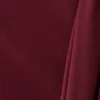 Rhea Detachable Cape Jersey Maxi Dress – Wine