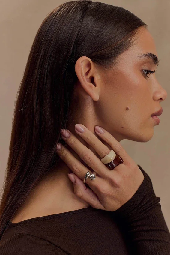 Romeo 3 Stack Ring Set – Silver Romeo 3 Stack Ring Set – Silver