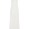 Rosalia Cowl Neck Maxi Dress – White