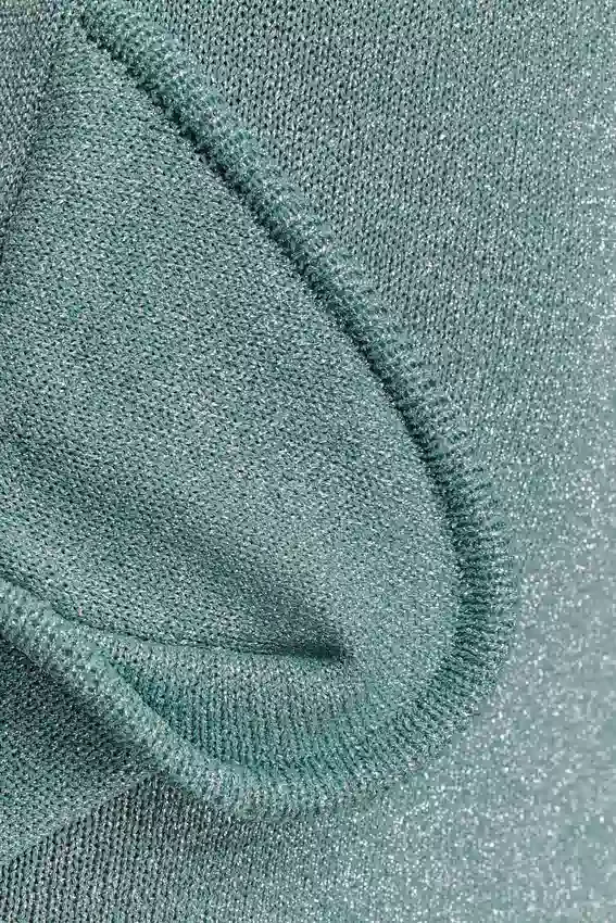 Sandrine Lurex Knit Maxi Dress – Aqua Sandrine Lurex Knit Maxi Dress – Aqua
