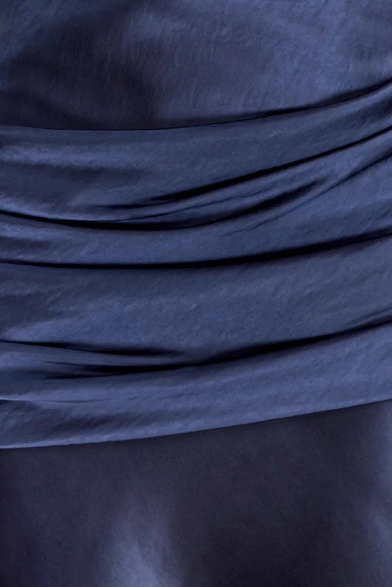 Sarah Strapless Maxi Dress With Waist Tie – Navy Sarah Strapless Maxi Dress With Waist Tie – Navy