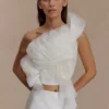 Sena Bridal Top – White