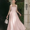 Sharon Scuba Jersey Midi Dress – Ballet Pink
