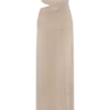 Starla Strapless Diamante Maxi Dress – Gold