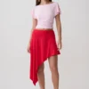 Talise Modal Hankie Midi Skirt – Red Talise Modal Hankie Midi Skirt – Red