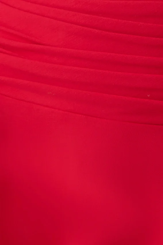 Talise Modal Hankie Midi Skirt – Red Talise Modal Hankie Midi Skirt – Red