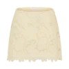 Tessa Broderie Mini Skirt – Lemon Tessa Broderie Mini Skirt – Lemon