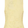 Tessa Broderie Tie Front Sleeveless Top – Lemon Tessa Broderie Tie Front Sleeveless Top – Lemon