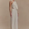 Violeta Asymmetric Top – Ivory