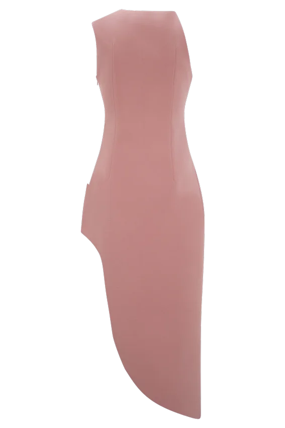 Virginia Suiting Embroidered Midi Dress – Burnt Rose Virginia Suiting Embroidered Midi Dress – Burnt Rose