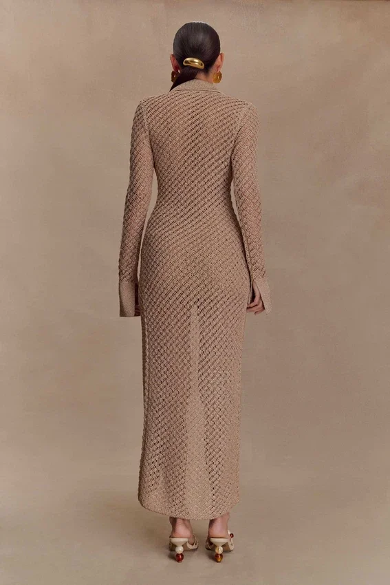 Waverley Metallic Knit Swim Cover Up – Gold Waverley Metallic Knit Swim Cover Up – Gold