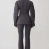 Wesley Structured Blazer – Charcoal Shadow Wesley Structured Blazer – Charcoal Shadow