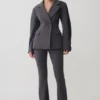 Wesley Structured Blazer – Charcoal Shadow Wesley Structured Blazer – Charcoal Shadow