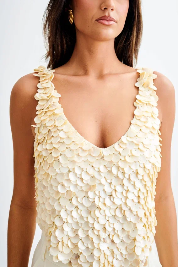 Willow Mother Of Pearl Halter Top – Pearl Willow Mother Of Pearl Halter Top – Pearl
