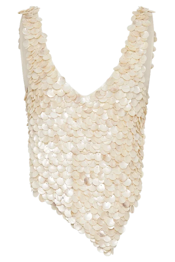 Willow Mother Of Pearl Halter Top – Pearl Willow Mother Of Pearl Halter Top – Pearl