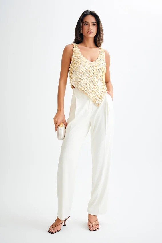 Willow Mother Of Pearl Halter Top – Pearl Willow Mother Of Pearl Halter Top – Pearl
