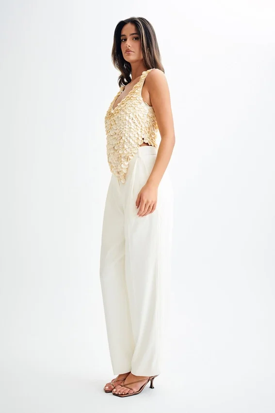 Willow Mother Of Pearl Halter Top – Pearl Willow Mother Of Pearl Halter Top – Pearl
