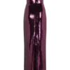 Winston Strapless Sequin Maxi Dress – Plum